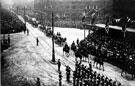 View: s03794 Royal party arriving at the Town Hall to unveil Queen Victoria's Statue