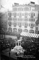 View: s03798 Unveiling of King Edward VII statue in Fitzalan Square, The White Building is in the background