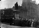 View: s03830 Unveiling of Queen Victoria's Statue, Town Hall Square, by Princess Henry of Battenburg