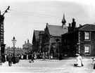 Opening of Sharrow Lane New Connection Methodist Chapel from Wostenholm Road, No 1, Wostenholme Road, David Thomas Jones, Surgeon, Rock House, right