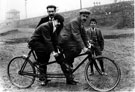 Members of Sharrow Cycling Club at Heeley