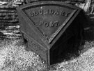 Glossop Lane Boundary Stone