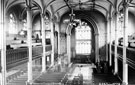 Interior of St. Mary's Church, Bramall Lane. Consecrated 21st June, 1830, costing anduacute;12,649, on a site given by Henry, 13th Duke of Norfolk