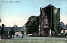 Beauchief Abbey and cottages referred to on early maps as the Lodge