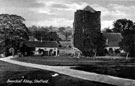 Beauchief Abbey and cottages referred to on early maps as the Lodge