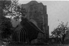 Beauchief Abbey, off Abbey Lane. Founded by Robert Fitz Ranulf, Lord of Alfreton, around 1183. After the Dissolution in 1537, the site became the property of Sir Nicholas Strelley. The tower, although original, has lost its top storey and west window