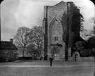 Beauchief Abbey, off Abbey Lane. Founded by Robert Fitz Ranulf, Lord of Alfreton, around 1183. After the Dissolution in 1537, the site became the property of Sir Nicholas Strelley. The tower, although original, has lost its top storey and west window