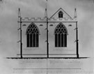 Cathedral Church of SS. Peter and Paul, East Chancel drawn by J. Carr