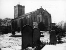 All Saints C.of E. Church, Ecclesall Road South in Winter