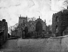 St. Nicholas' Church, High Bradfield and the Watch House (right)