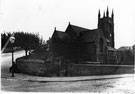 Christ Church, at the junction of Pitsmoor Road and Nottingham Street, Pitsmoor. Built in 1850, at a cost of ú2,500