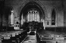 Interior of Christ Church, Church Lane, Dore