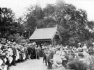 Dedication of the Lych-gate at St. Thomas' Church, Holywell Road, Brightside