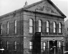 Queen Street Congregational Chapel, junction of North Church Street, Est. 1784