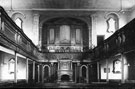 Interior of Norfolk Street Wesleyan Chapel