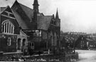 Firth Park United Methodist Church and Sunday School, Stubbin Lane looking towards bottom of Bellhouse Road  and Firth Park Road