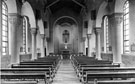 Interior of Chapel of Notre Dame, Oakbrook, Endcliffe