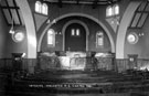 Interior of Owlerton New Connexion Chapel, Penistone Road