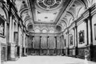 Large Banqueting Hall with Minstrels Gallery extreme right, Cutlers Hall, Church Street