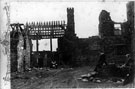 Sheffield Manor House Ruins. Remains of the Porter's Lodge, left