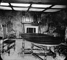 The Tapestry Room in Wharncliffe Lodge, south west of Wharncliffe Farm, at the end of Lady Wharncliffe Road. Built in 1510 by Sir Thomas Wortley who destroyed two hamlets to extend his chase. The lodge remains in the Wortley family