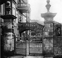 The arched forecourt, Beauchief Hall