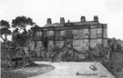 Beauchief Hall, built 1671, by Edward Pegge, High Sheriff of Derbyshire in 1664, for his son, using stones from ruined Beauchief Abbey. Held by Edward Pegge's descendants until 1909. Later occupied by A. Kingsford Wilson, former Master Cutler. 