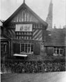 Timber framing at Broom Hall, Broomhall Road. Earlier portion built between 1509-1547. Home of the Wickersley family. Later occupied by the Rev. James Wilkinson, who added the fine East Wing. Restored in 1970s by David Mellor