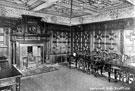 Carbrook Hall, Interior, Fireplace and Panelling