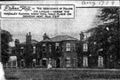 View: s05657 Dykes Hall, Dykes Lane, Wadsley, the residence of J.H. Leslie, demolished 1927