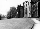 View: s05686 Garden and main entrance hall, Norwood Hall, Herries Road