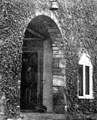 North side entrance, Whiteley Wood Manor, off Whiteley Wood Road. Built 1653. Formerly Whiteley Wood Cottage. Thought to have been the farm of Whiteley Wood Hall. Previous occupants, T.W. Ward and Allen