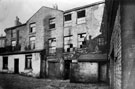 View: s05918 Former home of Robert Bennett (1817-1818) and birthplace of Sir William Sterndale Bennett, rear of Norfolk Street. Later became part of Richard Richardson, electro plate manufacturers, Cornwall Works 