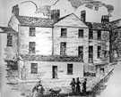 View: s05921 Home of Robert Bennett (1817-1818) and birthplace of Sir William Sterndale Bennett, rear of Norfolk Street. Later became part of Richard Richardson, electro plate manufacturers, Cornwall Works