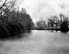 Wire Mill Dam, the former location of Whiteley Wood Rolling Mill, Porter Brook, Whiteley Woods