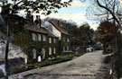 Ivy Cottages, Bowser Bottom, next to Wire Mill Dam, looking towards Whiteley Wood Road