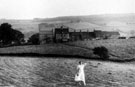 View towards Jeffrey Green Cottages, junction of Brown Hills Lane and Harrison Lane, Mayfield Valley, from the North