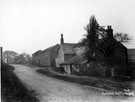 Ecclesall Hall Farm, believed to be the last remnants of Ecclesall Hall, (although greatly reduced in size and converted into a farmhouse after losing its status), Millhouses Lane, Silver Hill, looking towards Ecclesall Road South. Demolished 1935