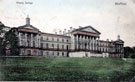 Wesley College, Glossop Road, former Wesleyan Proprietary Grammar School, erected 1838. Became King Edward VII School, which opened September 1905. Formed by the amalgamation of Royal Grammar School and Wesley College