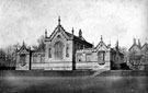 View: s06583 Collegiate School, Collegiate Crescent, boarding school for juniors and proprietary school for university for seniors. Became Sheffield Royal Grammar School in 1880s. In 1906, converted to Sheffield University's Teachers' College.