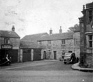 Fox House Inn, Hathersage Road. Dated 1690 in one room. Originally a farmhouse, rebuilt in Tudor style by the then Duke of Rutland at the time of the building of Longshaw Lodge