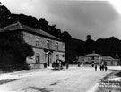 Ashopton Inn, Sheffield to Glossop road, demolished in the 1940's to make way for construction of Ladybower Reservoir