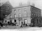 Reuben Thompson's Coach Office, Upper Hanover Street, at junction with Glossop Road