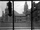 View: s07274 Town Hall photographed from the window of Hattersley and Davidson Ltd., No. 139 Norfolk Street, (before extension was built)