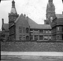 View: s07275 Town Hall photographed from the doorway of Hattersley and Davidson Ltd., No. 139 Norfolk Street, (before extension was built)