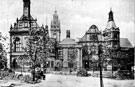 View: s07282 Town Hall from St. Paul's Gardens (latterly known as the Peace Gardens)