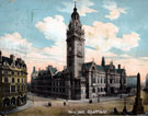 Town Hall and Jubilee Monolith, pre 1905