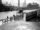 Owlerton Bridge, Penistone Road. Swift Brothers, Steel Rollers, Owlerton Bridge Rolling Mills, in background