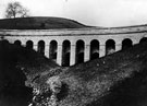 Ashopton Stone Bridge, Derwent Waterworks, built to carry railway at time of reservoir building