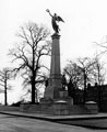 The York and Lancaster Regiment Memorial, commemorates those who fell in the two World Wars, Weston Park